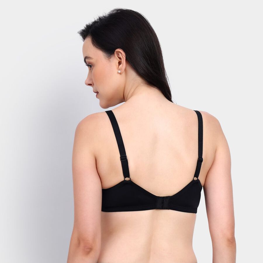 Ladies' Padded Bra, Black, large image number null